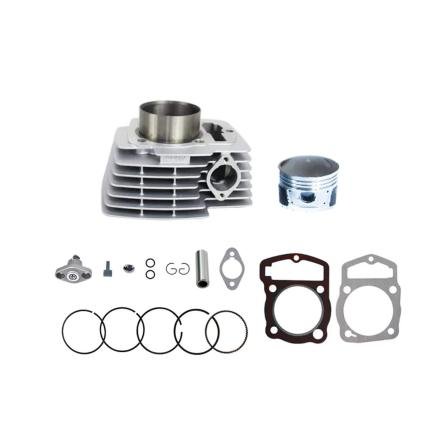 CILINDRO CB200 (200CC) C/PISTON CURVO+EMPAQUE